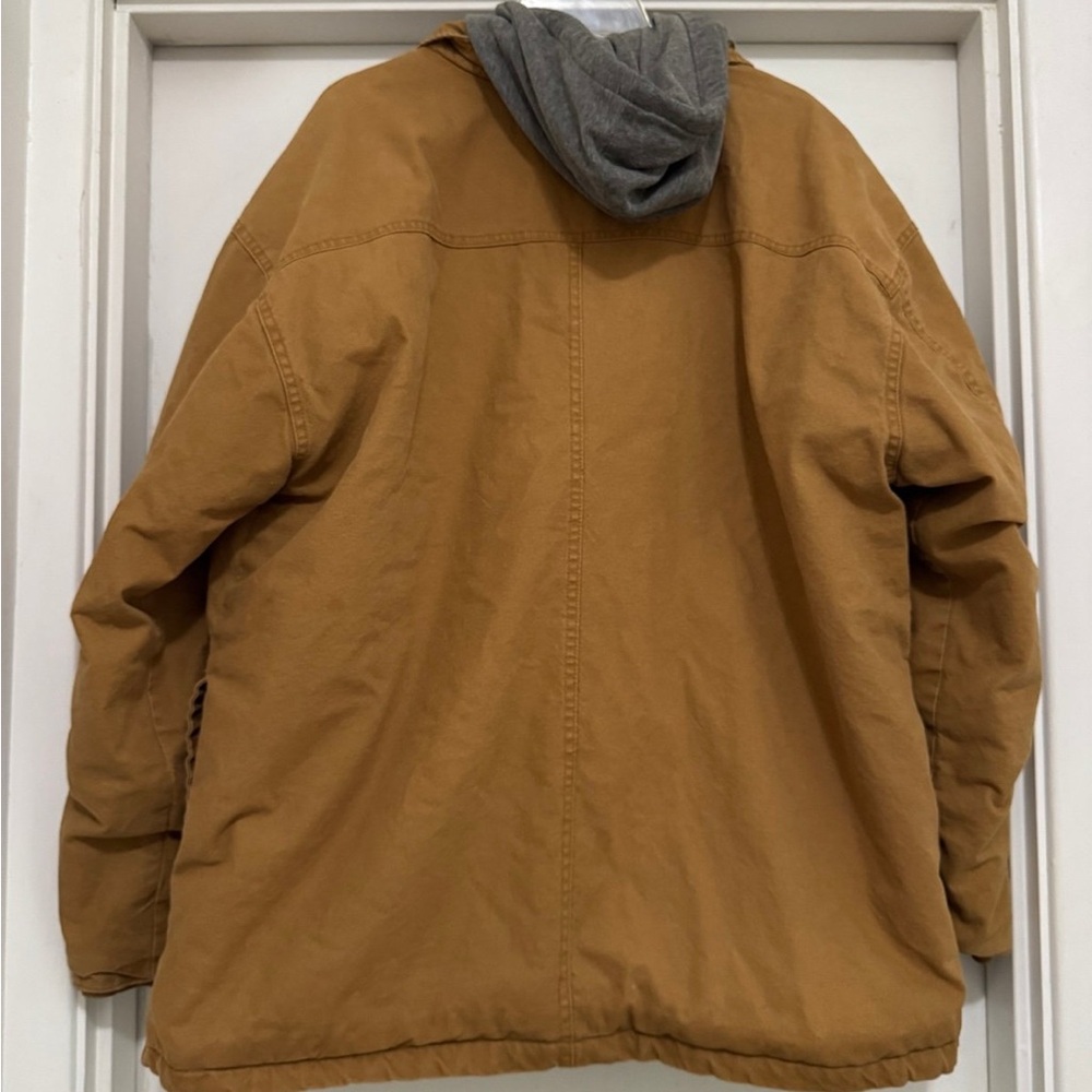 XXSOLDXX Wrangler Workwear Men’s Heavy Hooded Jacket - Picture 2 of 4